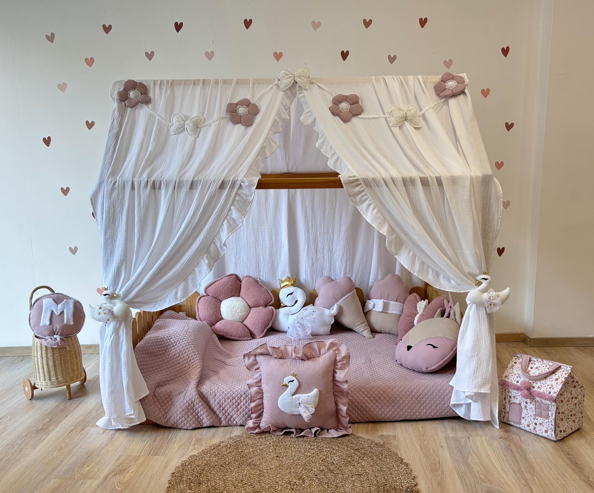 Muslin Canopy | Princess Bed Canopy