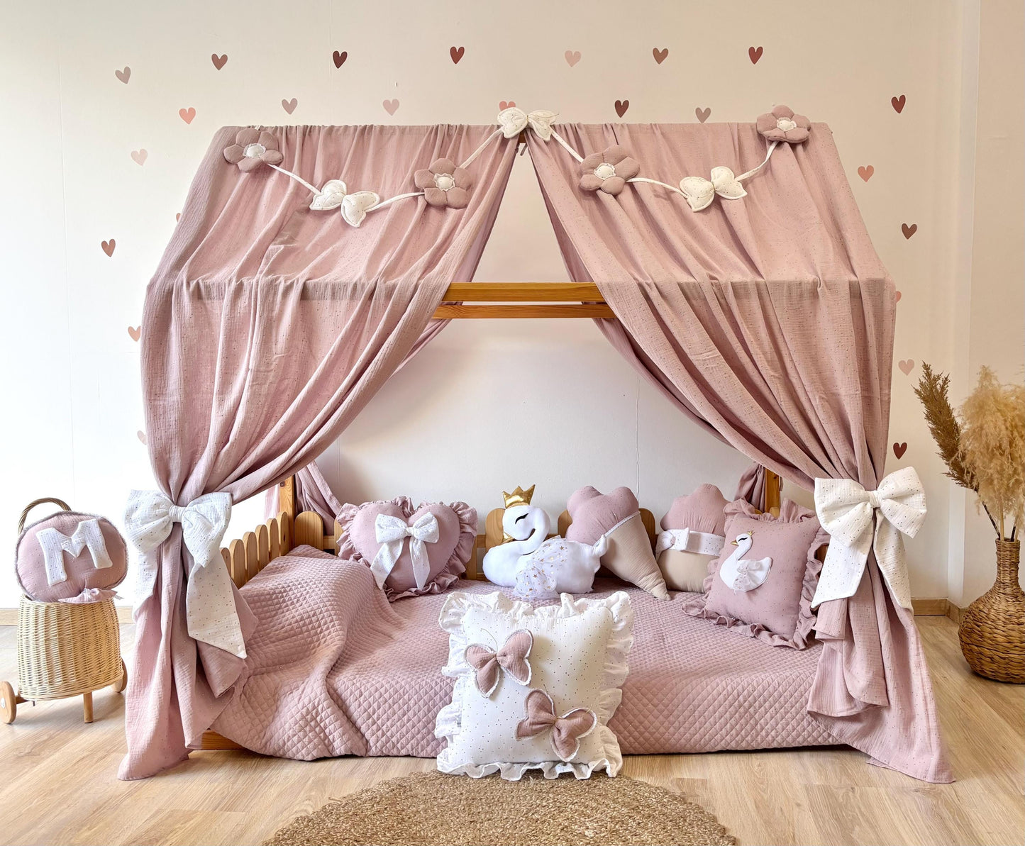 Muslin Canopy | Princess Bed Canopy