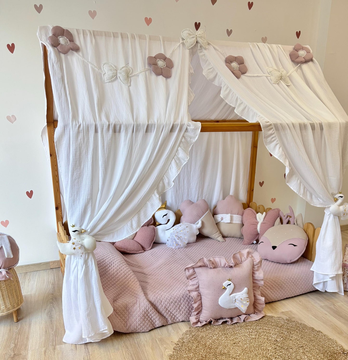 Muslin Canopy | Princess Bed Canopy