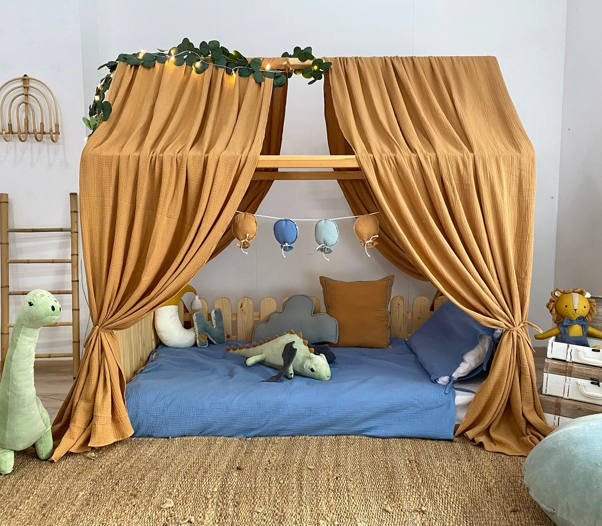 Muslin Canopy | Toddler Bed Canopy