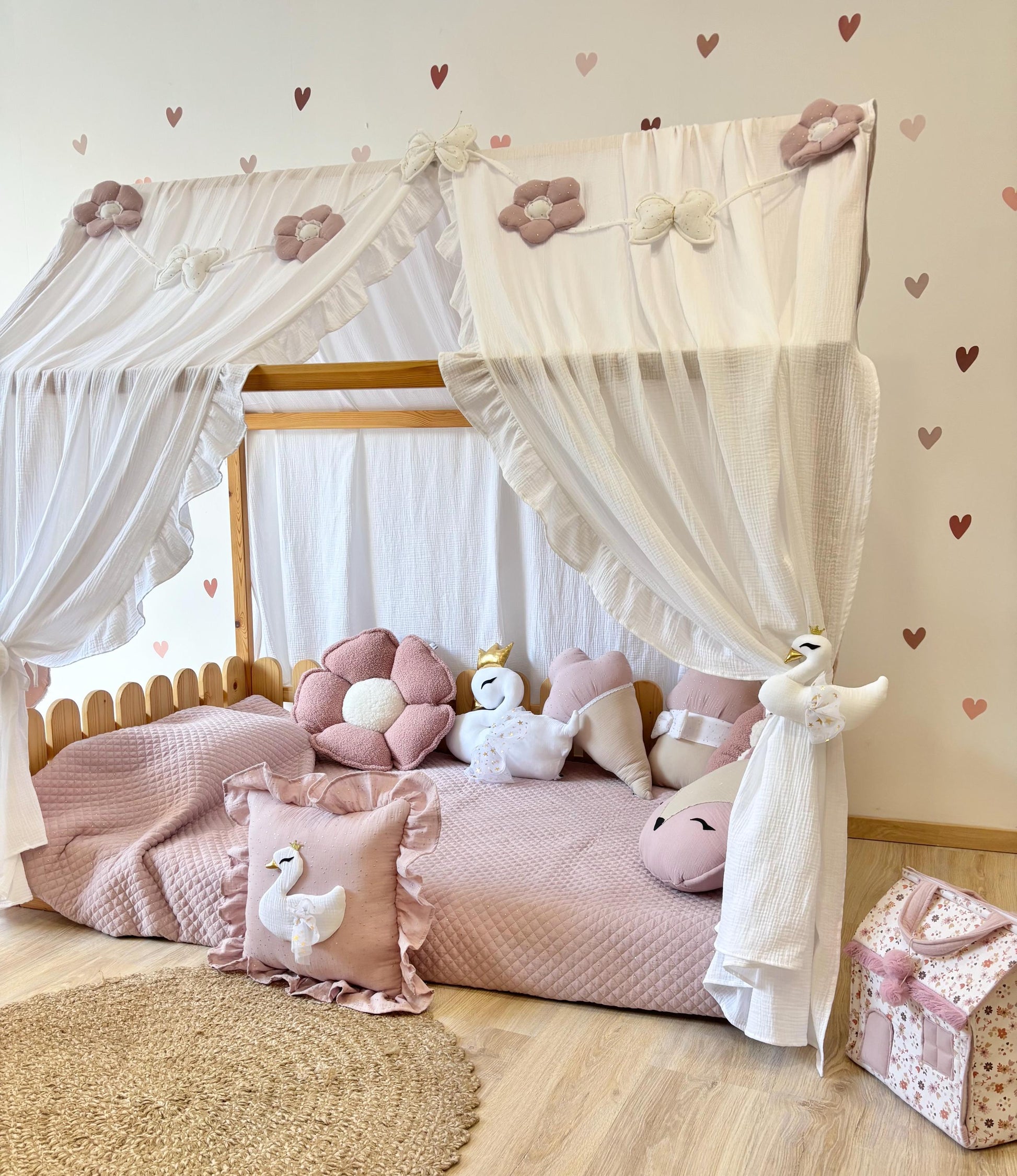 Muslin Canopy | Princess Bed Canopy