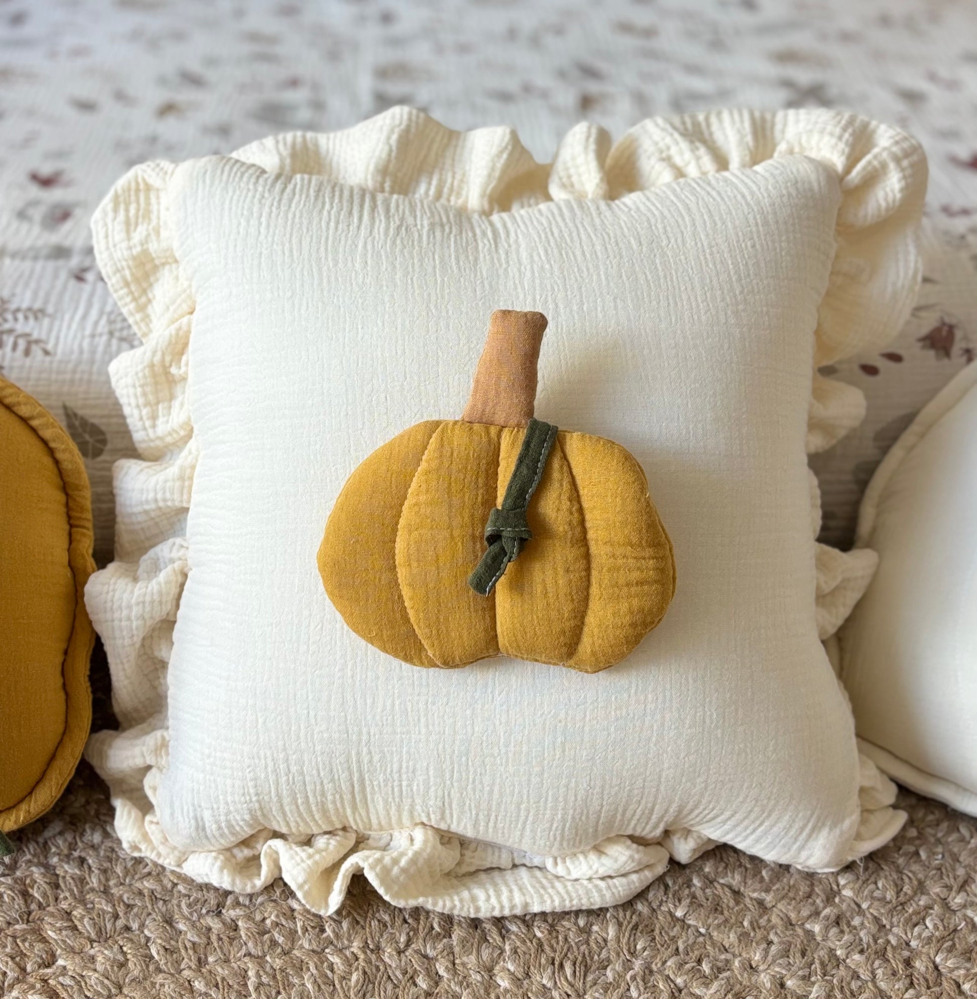 Handmade Cotton Halloween Pillows: Kids Room Decor