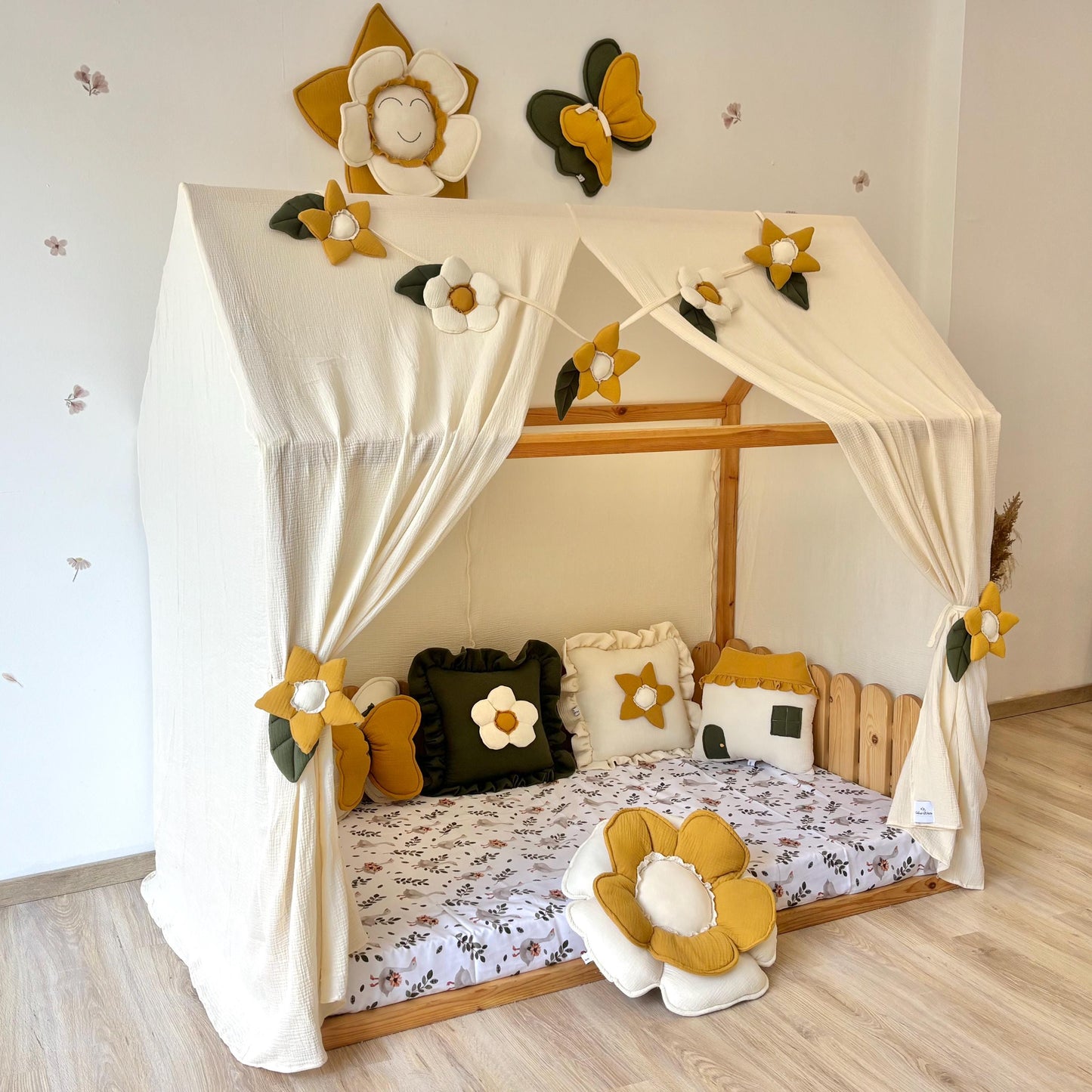 Muslin Canopy | Toddler Bed Canopy