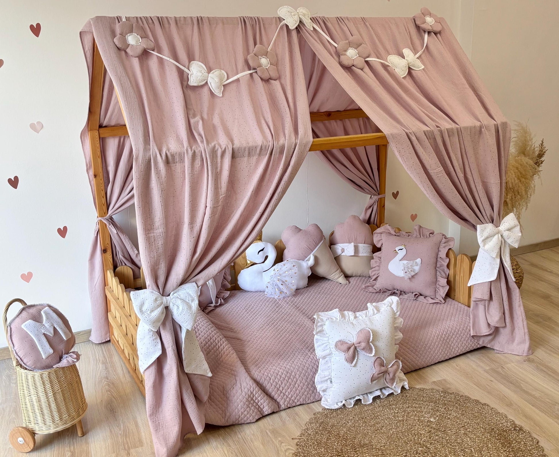 Muslin Canopy | Princess Bed Canopy