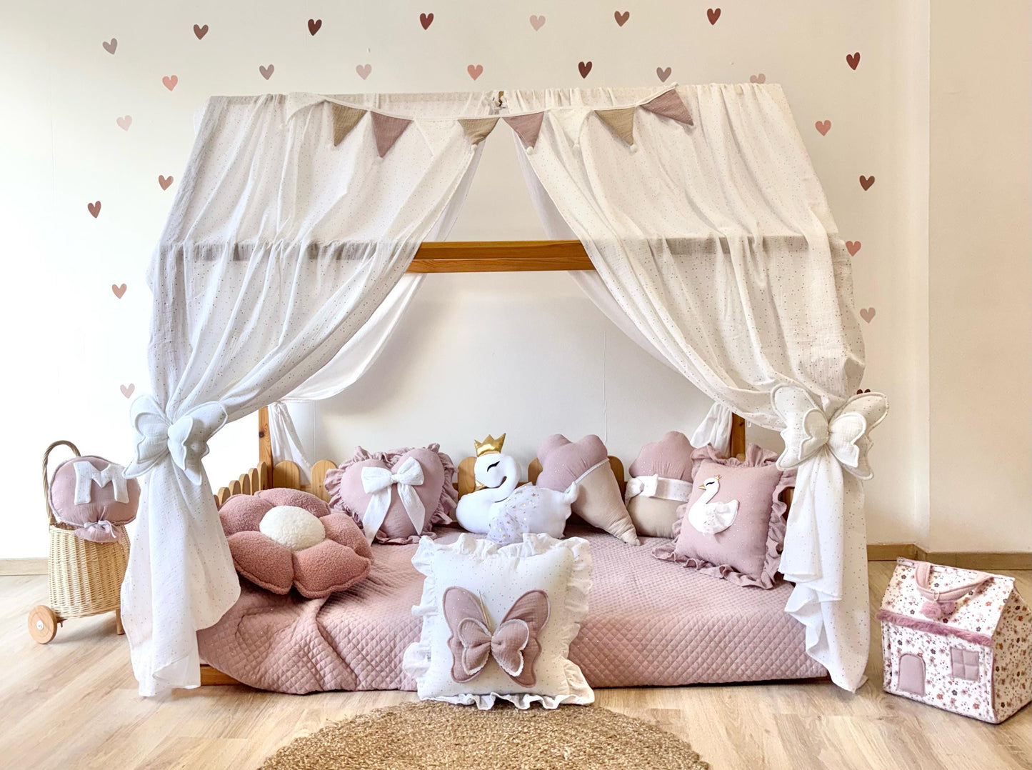 Muslin Canopy | Princess Bed Canopy