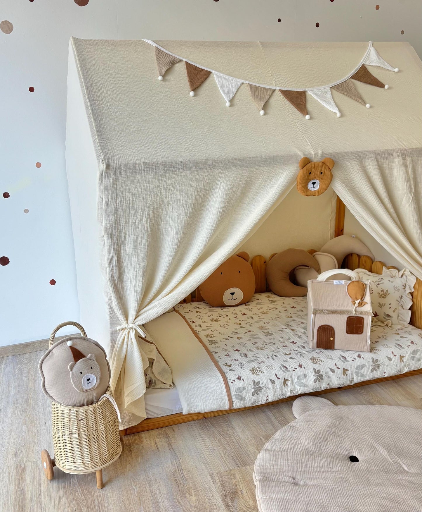 Muslin Canopy | Toddler Bed Canopy